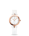 Montre-bracelet pour femme Omega De Ville Prestige Dewdrop blanche
