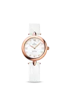 Omega De Ville Prestige Dewdrop white women's wristwatch