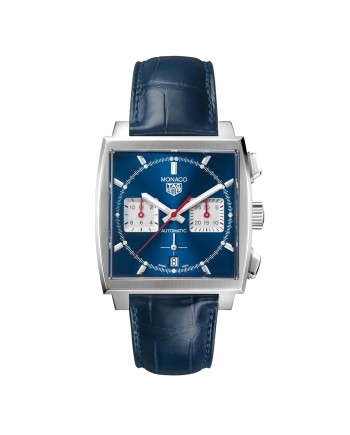 Cronografo Automatico Tag Heuer Monaco Blu Brillante