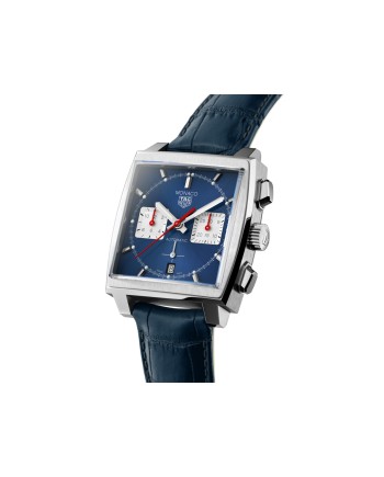 Cronografo Automatico Tag Heuer Monaco Blu Brillante