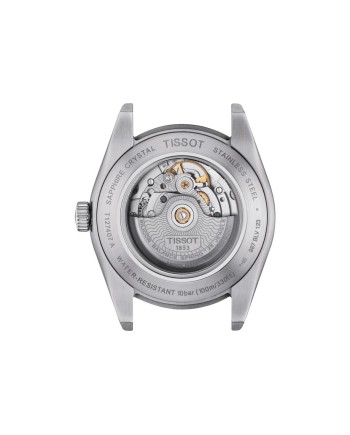 Orologio Tissot Gentleman Powermatic 80 Silicium con Quadrante Blu e bracciale in Acciaio