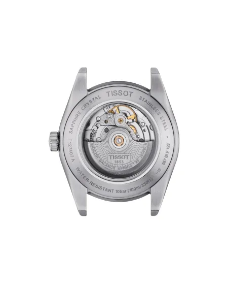 Orologio Tissot Gentleman Powermatic 80 Silicium con Quadrante Blu e bracciale in Acciaio