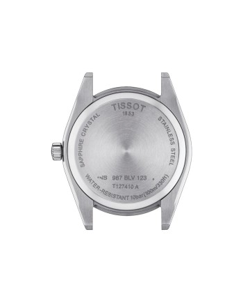 Orologio Tissot Gentleman al Quarzo con Quadrante Blu e Bracciale in Acciaio