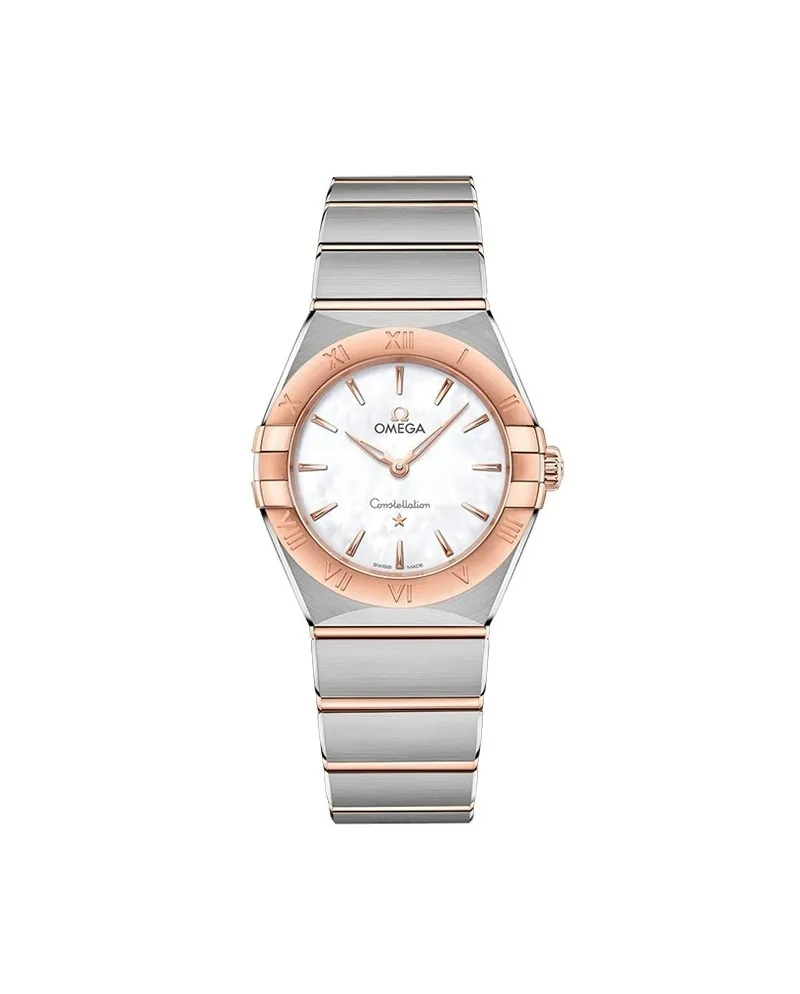 Orologio Omega Constellation Quartz con Oro Sedna e Quadrante in Madreperla  | Gioielleria Casella | Orologi al quarzo