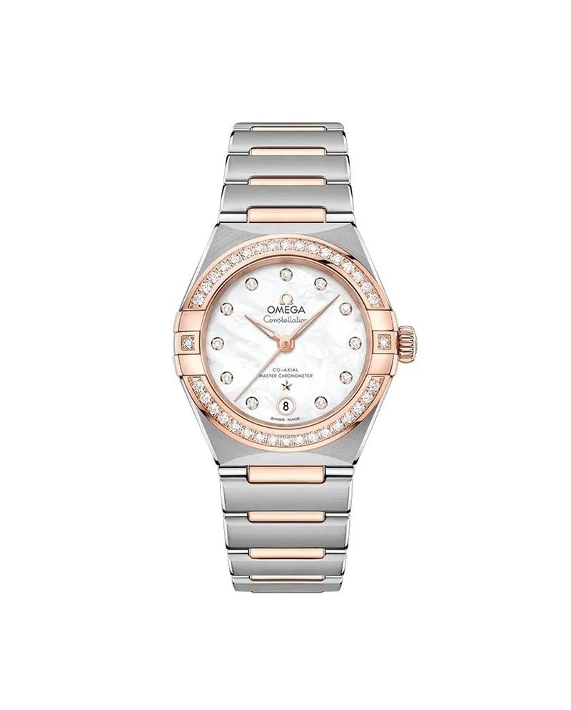 Orologio Omega Constellation con Oro Sedna, 47 Diamanti e Quadrante in  Madreperla | Gioielleria Casella | Orologi automatici