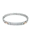 Bracelet Zancan Hi-tech pour homme en acier avec saphirs