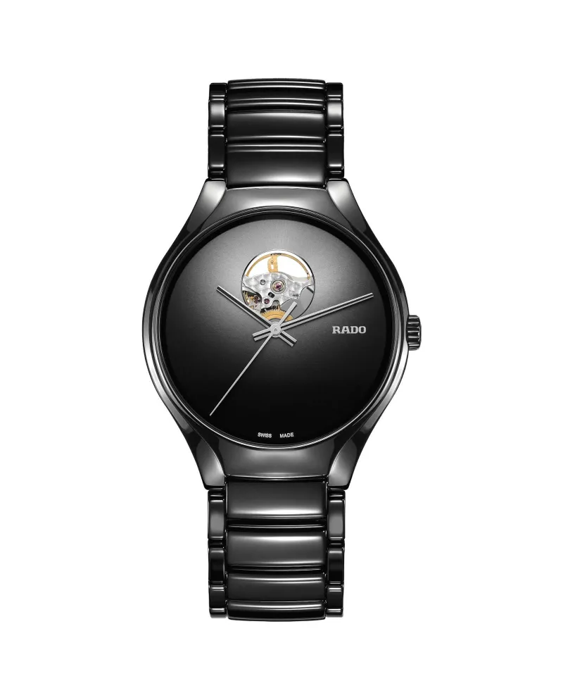 Orologio Automatico Rado True Secret in Ceramica High Tech nera |  Gioielleria Casella | Orologi automatici