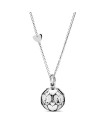 Le Bebé Suonamore I Mondi Pendant in Silver with Necklace