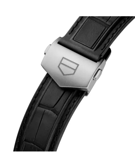 Montre automatique Tag Heuer Aquaracer Calibre 5 à cadran noir