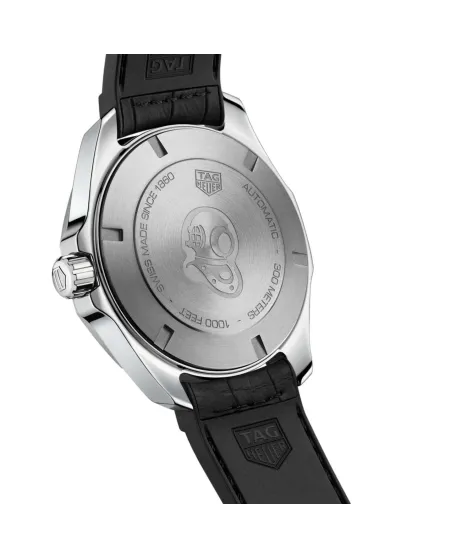 Orologio automatico Tag Heuer Aquaracer Calibre 5 quadrante nero