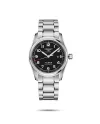 Orologio Longines Spirit con Quadrante Nero e Bracciale in Acciaio
