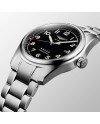 Orologio Longines Spirit con Quadrante Nero e Bracciale in Acciaio