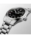 Orologio Longines Spirit con Quadrante Nero e Bracciale in Acciaio