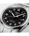 Orologio Longines Spirit con Quadrante Nero e Bracciale in Acciaio