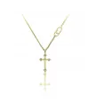 Collana Chimento Tradition Gold Immagini Sacre con Pendente in Oro Giallo e Diamanti