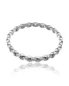 Bracciale Elastico Chimento Stretch Spring in Oro Bianco