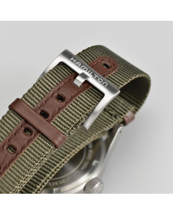 Orologio Hamilton Khaki Field Mechanical con Cinturino Nato in Tessuto e Pelle