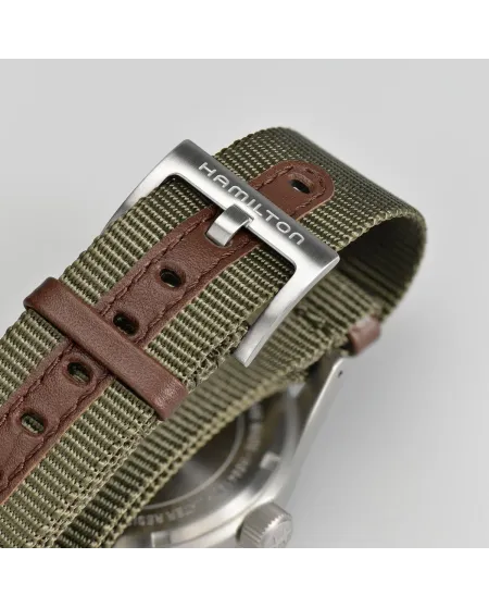 Orologio Hamilton Khaki Field Mechanical con Cinturino Nato in Tessuto e Pelle