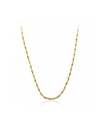 Collier ras-de-cou Chimento Tradition Gold Bamboo Classic en or jaune