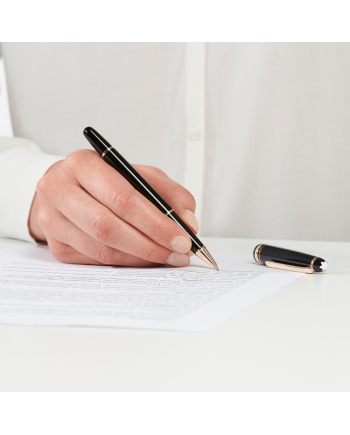 Penna Roller Montblanc Meisterstück Gold Coated Classique