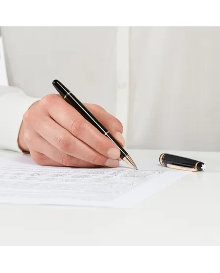 Penna Roller Montblanc Meisterstück Gold Coated Classique