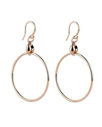 Orecchini a Cerchio Gucci Marina Chain in Oro Rosa