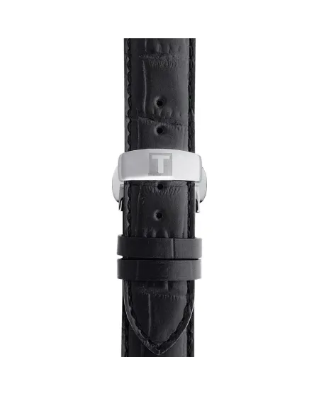 Orologio Tissot Le Locle Powermatic 80 con Quadrante Argento e Cinturino in Pelle