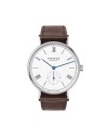 Orologio Nomos Glashütte Ludwig 38 con Cinturino Marrone