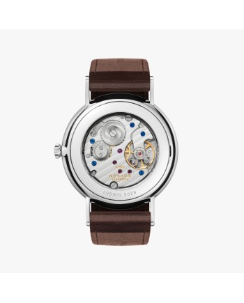 Orologio Nomos Glashütte Ludwig 38 con Cinturino Marrone