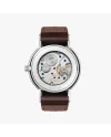Orologio Nomos Glashütte Ludwig 38 con Cinturino Marrone