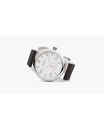 Orologio Nomos Glashütte Club Campus 38 con Quadrante Bianco