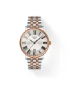 Orologio Tissot Carson Premium Pvd Oro Rosa con Quadrante Argento e Bracciale in Acciaio