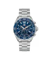 Cronografo Tag Heuer Formula 1 con Quadrante Blu e Bracciale in Acciaio