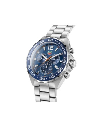 Cronografo Tag Heuer Formula 1 con Quadrante Blu e Bracciale in Acciaio