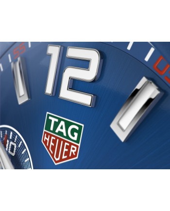 Cronografo Tag Heuer Formula 1 con Quadrante Blu e Bracciale in Acciaio