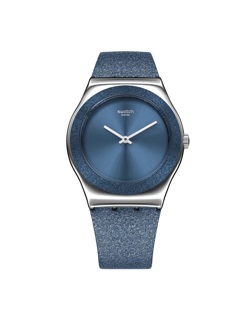 Orologio Swatch Blu Sparkle | Gioielleria Casella | Orologi al quarzo