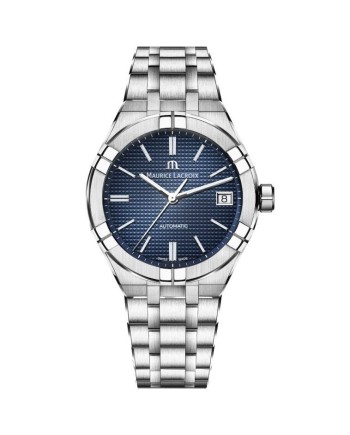 Orologio Maurice Lacroix Aikon Automatic 39 mm con Quadrante Blu e Bracciale in Acciaio