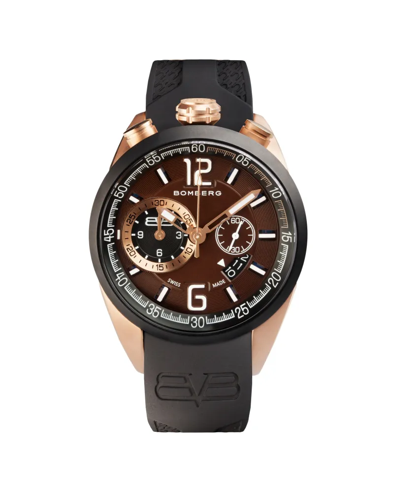 Bomberg 1968 Pvd Gun Cronografo da polso uomo | Gioielleria Casella |  Cronografi