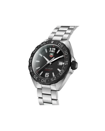 Orologio Tag Heuer Formula 1 con Quadrante Nero e Bracciale in Acciaio