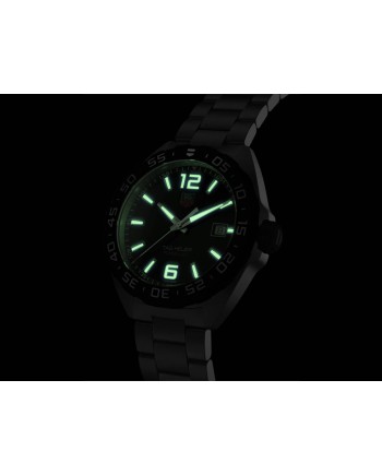 Orologio Tag Heuer Formula 1 con Quadrante Nero e Bracciale in Acciaio