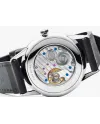 Orologio Nomos Glashütte Orion 38 Bianco con Cinturino Nero