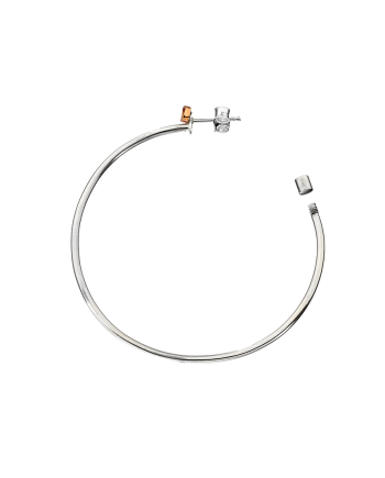 Mono Orecchino Dodo Mariani "DO" Grande in Argento e Oro