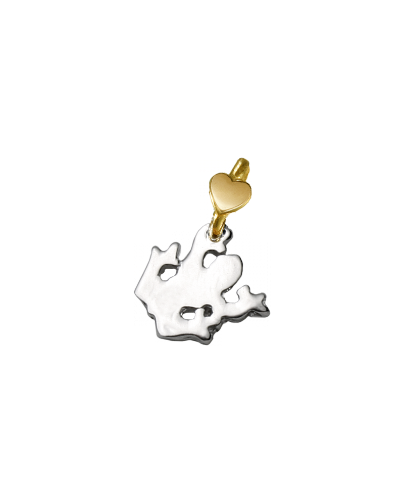 Ciondolo Dodo Mariani Ranocchio in Argento e Oro