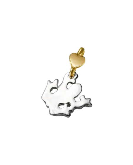 Ciondolo Dodo Mariani Ranocchio in Argento e Oro