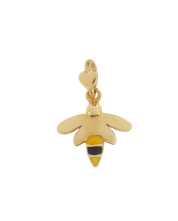 Ciondolo Dodo Mariani Ape in Oro Giallo e Smalti Colorati