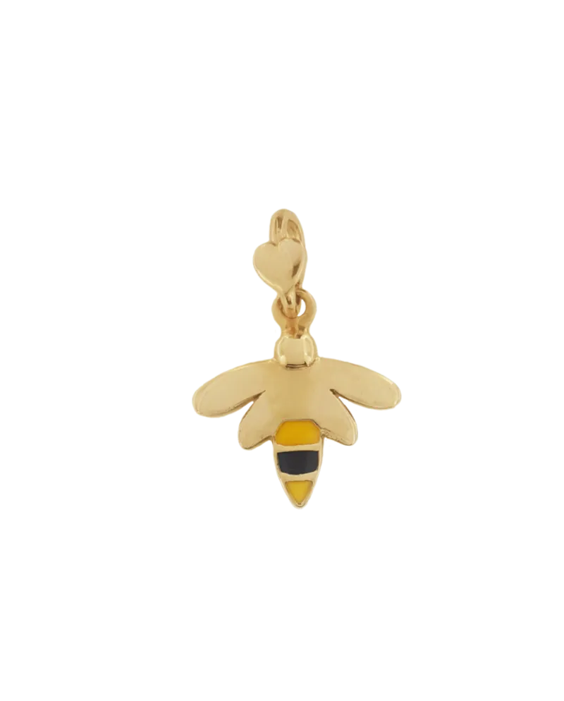 Ciondolo Dodo Mariani Ape in Oro Giallo e Smalti Colorati