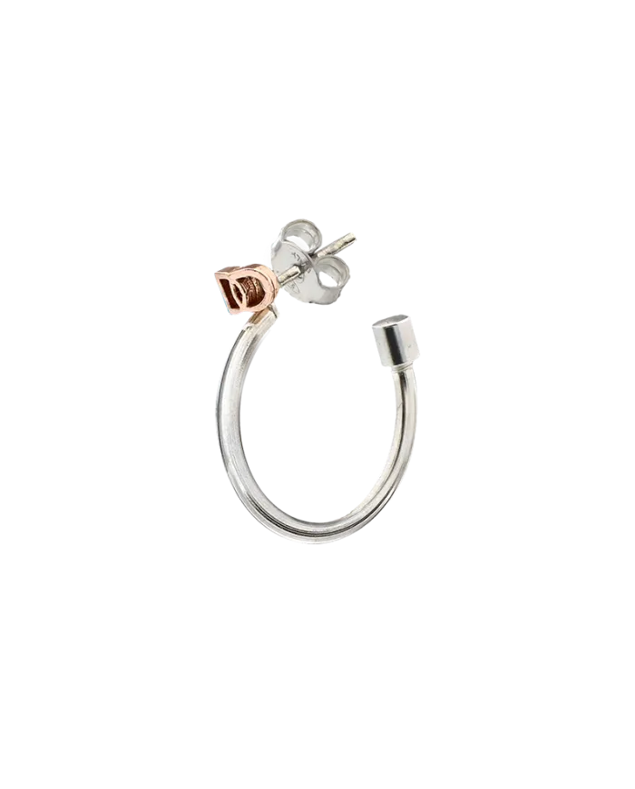 Mono Orecchino Dodo Mariani "DO" Piccolo in Argento e Oro