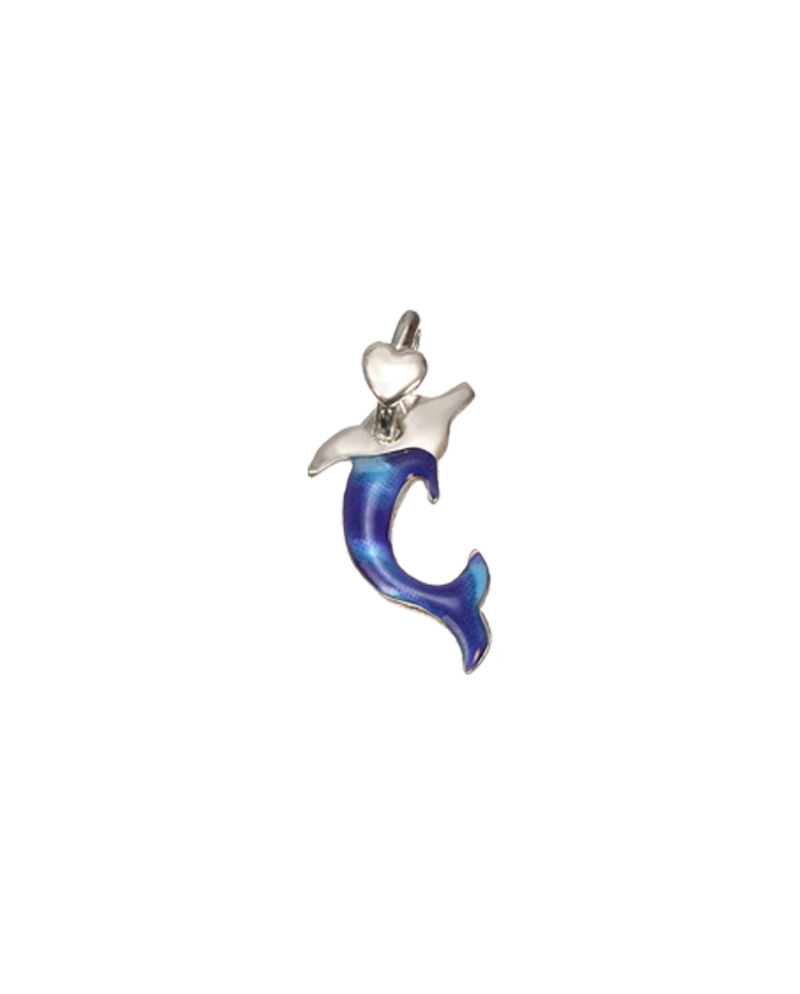 Ciondolo Dodo Mariani Delfino in Argento Smaltato
