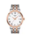 Orologio Tissot Classic Dream Pvd con Quadrante Bianco e Bracciale in Acciaio