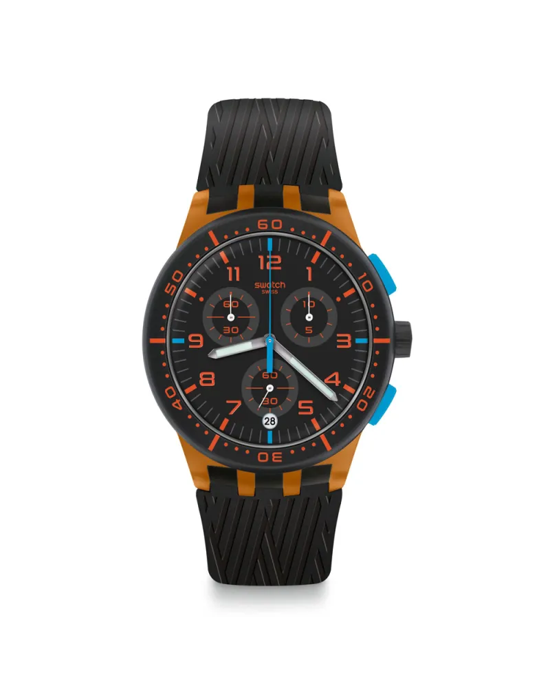 Orologio Swatch Chrono Orange Tire | Gioielleria Casella | Orologi al quarzo